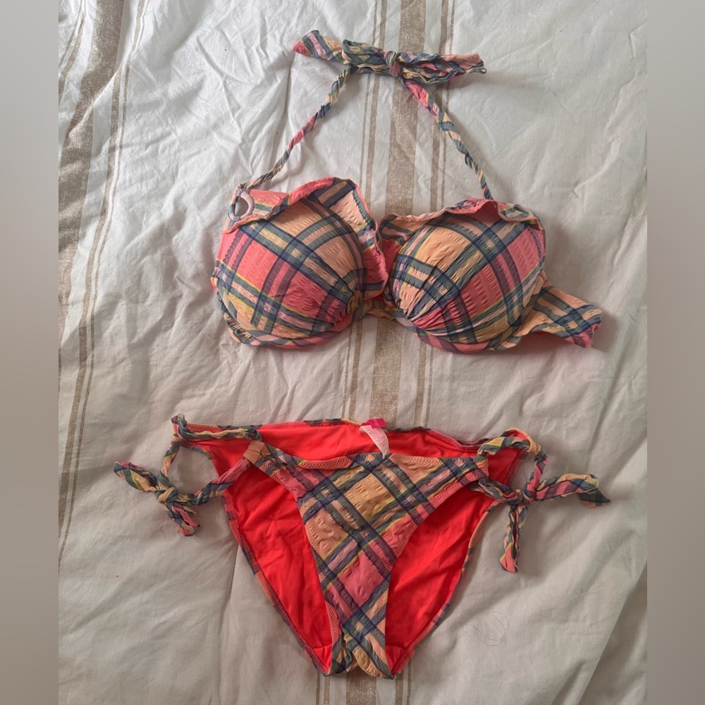 Victoria’s Secret Plaid Bikini Set